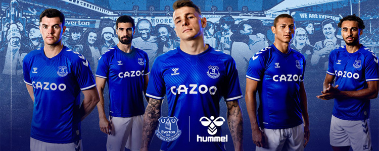 camisetas Everton replicas 2020-2021